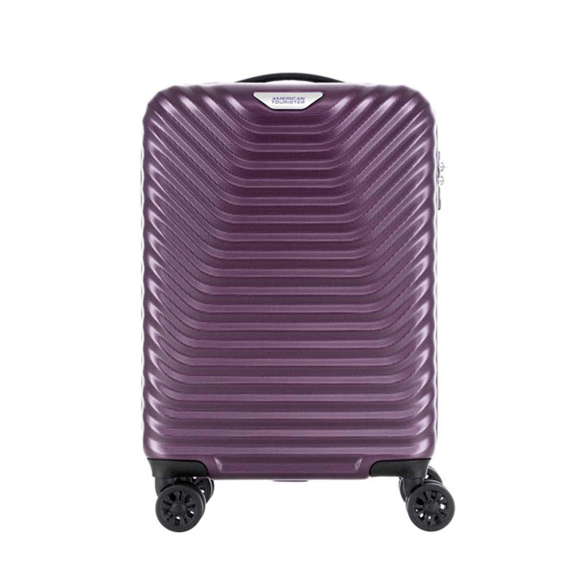 American Tourister Sky Cove Spinner Hard Cabin Luggage Bag Imperial Purple